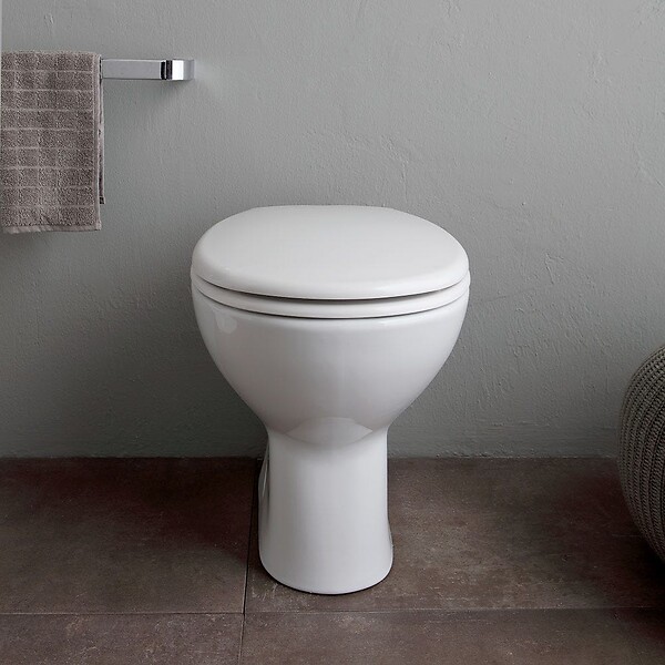 KIAMAMI VALENTINA - Set De Sanitaires Au Sol Distancés Du Mur Wc Et Bidet | Cipro - large
