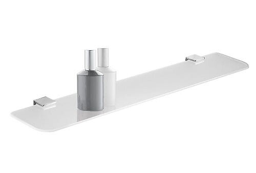 KIAMAMI VALENTINA - Étagère De 60 Cm En Cristal Et Supports En Laiton | Greta - large