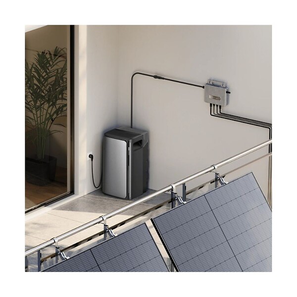 ECOFLOW - EcoFlow Stream AC Pro 800W – Énergie portable fiable, 3 prises AC, appli connectée, compacte, silencieuse, idéale maison ou bureau - large