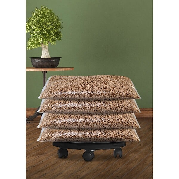 ARTPLAST - Support Plante Rond 30x7cm - Plateau à Roulettes Porte Pot de Fleurs Charge Lourde 170kg - Polypropylène antichoc Art Plast - large