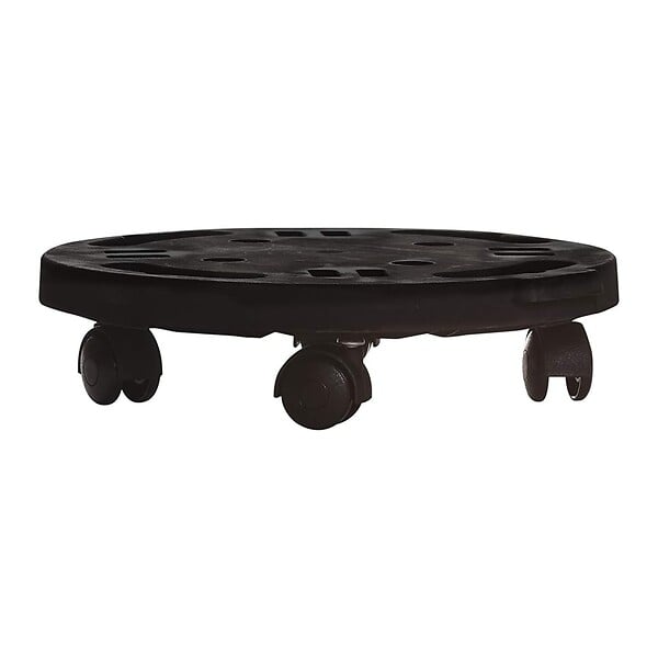 ARTPLAST - Support Plante Rond 30x7cm - Plateau à Roulettes Porte Pot de Fleurs Charge Lourde 170kg - Polypropylène antichoc Art Plast - large