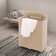 KIAMAMI VALENTINA - Bac À Linge 70Lt Beige À Faible Encombrement | Robinia - vignette