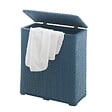 KIAMAMI VALENTINA - Panier À Linge En Résine Thermoplastique Bleu | Robinia - vignette