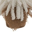 FEERIC LIGHTS & CHRISTMAS - Sapin de table artificiel Blanc avec base en Jute H 20 cm - vignette