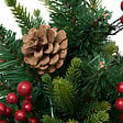 FEERIC LIGHTS & CHRISTMAS - Sapin de Noël artificiel avec déco & lumineux 25 LED Blanc chaud H 50 cm - vignette