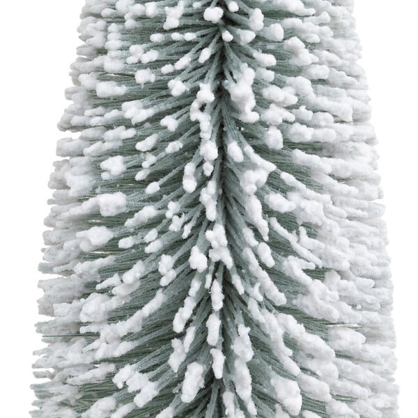 FEERIC LIGHTS & CHRISTMAS - Décoration de Noël Sapin de table artificiel vert enneigé H 21 cm - large