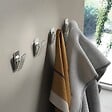 KIAMAMI VALENTINA - Porte-Manteau Mural Simple En Métal Chromé - vignette