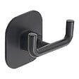 KIAMAMI VALENTINA - Porte-Manteau Mural En Acier Inoxydable Noir Mat | Timo - vignette