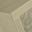 KIAMAMI VALENTINA - Meuble À Chaussures En Bois D'orme Avec 4 Portes Décorées - vignette