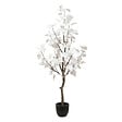 FEERIC LIGHTS & CHRISTMAS - Déco de Noël Arbuste Blanc en pot H 115 cm - vignette