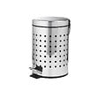 KIAMAMI VALENTINA - Poubelle Ronde De 3 Litres En Acier Inoxydable À Pédale Pour Salle De Bains - vignette