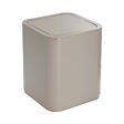 KIAMAMI VALENTINA - Poubelle Carrée Pour Salle De Bains Beige 8L | Agave - vignette