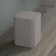 KIAMAMI VALENTINA - Poubelle Carrée Pour Salle De Bains Beige 8L | Agave - vignette