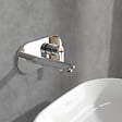 VILLEROY ET BOCH - Mitigeur lavabo mural  O.novo Start avec vidage Push Open chrome + corps encastré - vignette