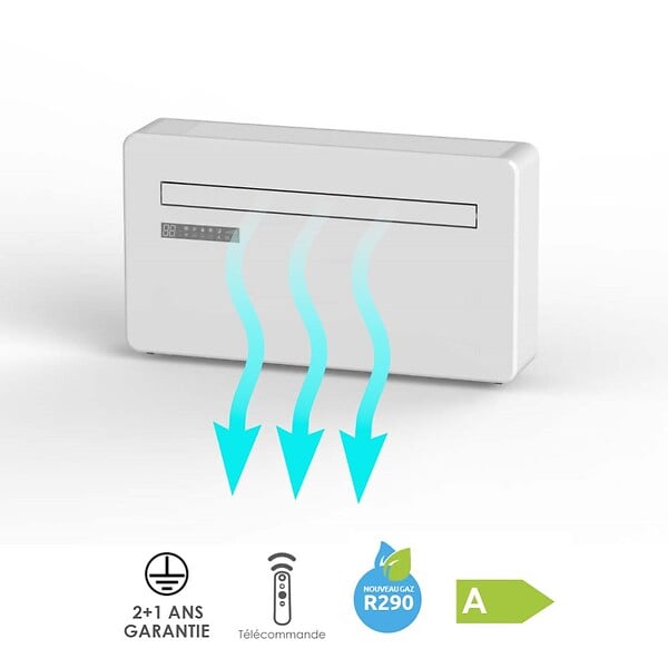 VOLTMAN - Pompe à chaleur Climatiseur Monobloc intérieur Wifi KUB-E+ 10000BTU - Voltman - large