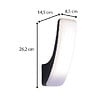 VOLTMAN - Applique extérieure IP54 (26,2cm 24W 3000K 1600lm) - Noir - Voltman - vignette
