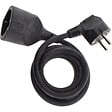 ZENITECH - Rallonge Schuko HO5VV-F 3G1,5mm² 2m - noir - Zenitech - vignette