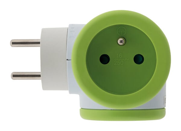WATTANDCO - Triplite 3x16A rotative - Vert - Watt and Co - large