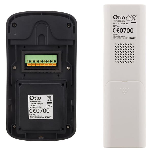 OTIO - Portier vidéo sans fil portatif - Otio - large