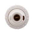 ZENITECH - 3 douilles B22 en nylon avec 1 bague - Blanc - Zenitech - vignette