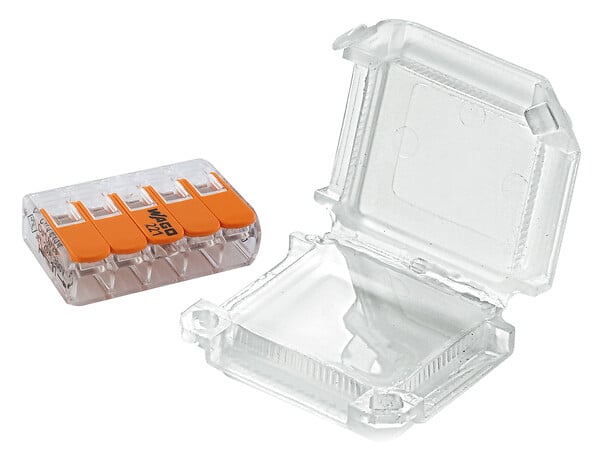 WAGO - Lot de 2 boîtiers de connexion étanches IPX8 5 entrées S221 - Wago - large