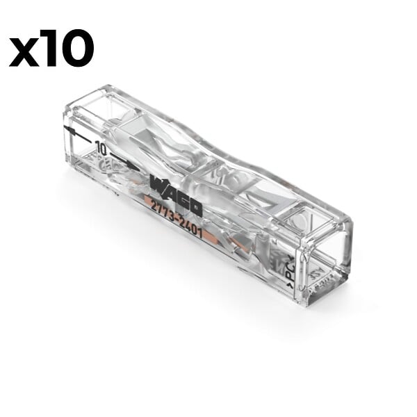 WAGO - Sachet de 10 bornes Inline série 2773 - Wago - large