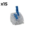 BLM - Sachet de 15 bornes 2 entrées - 485 - Blm - vignette