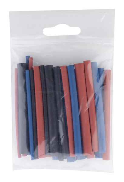 ZENITECH - Lot de 30 gaines thermorétractables pour fils et cosses - Ø1,6/5mm - Zenitech - large