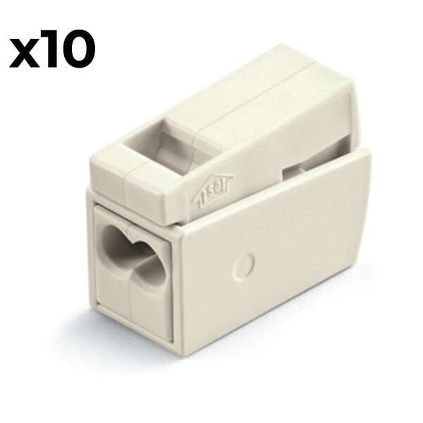 WAGO - Sachet de 10 bornes luminaire série 224 - Wago - large