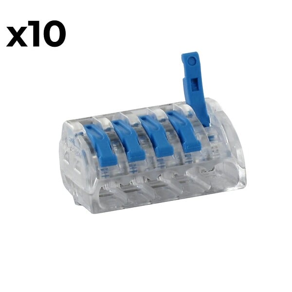 BLM - Sachet de 10 bornes 5 entrées - 485 - Blm - large