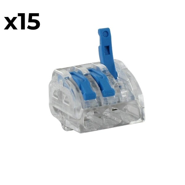 BLM - Sachet de 15 bornes 3 entrées - 485 - Blm - large