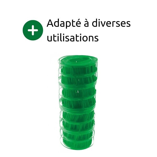 JANOPLAST - Grillage avertisseur Ø30cm en 25m - Vert - Janoplast - large