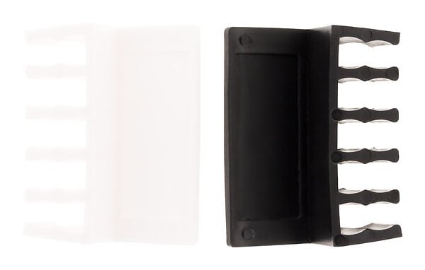 ZENITECH - Lot de 2 ranges câble (auto-collants) - 5 fixations - Zenitech - large