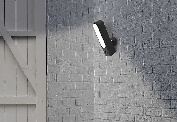 VOLTMAN - Caméra extérieure Wifi + détecteur de mouvement et vision de nuit + haut parleur - Voltman - large