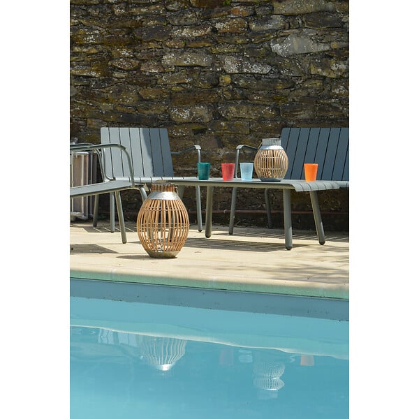 ORIUM - Lanterne solaire bambou h35cm - Orium - large