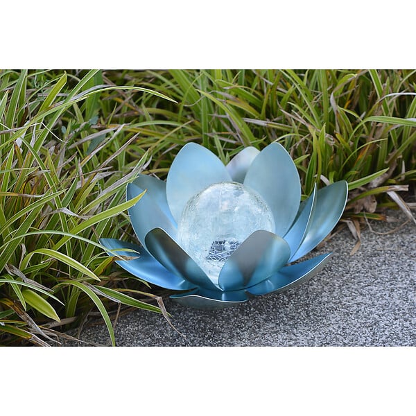ORIUM - Décoration solaire lotus Ø10cm - Orium - large