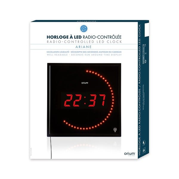 ORIUM - Horloge à LED radio contrôlée - Orium - large