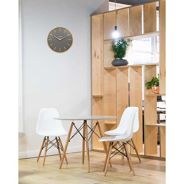 ORIUM - Horloge analogique Elegance Ø30cm - Gris - Orium - large