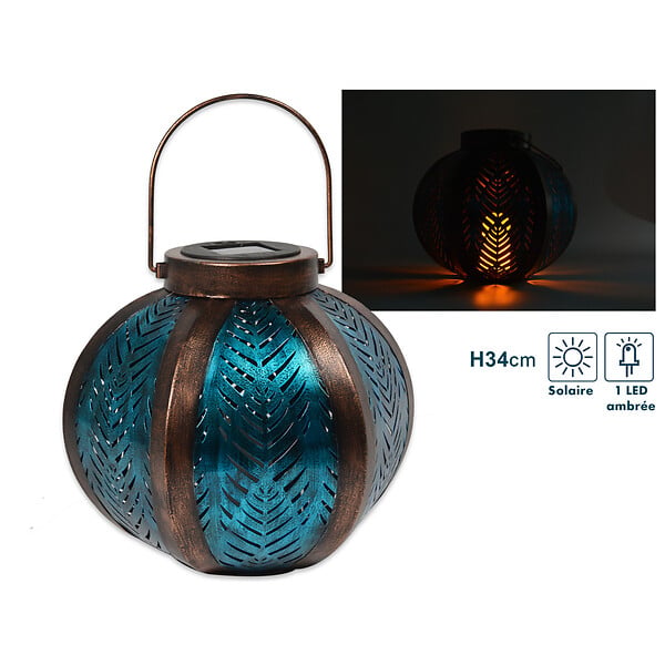 ORIUM - Lanterne solaire Oriental 23cm - Orium - large