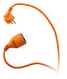 ZENITECH - Prolongateur jardin 16A HO5VV-F 3G1,5mm² 2P+T 25m - orange - Zenitech - vignette