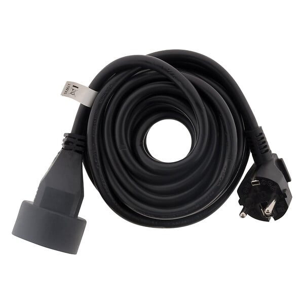 ZENITECH - Lot de 3 prolongateurs 16A HO5VV-F 3G1,5mm² - Noir 3m - Zenitech - large