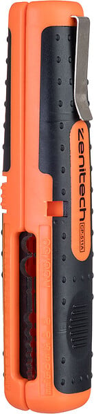 ZENITECH - Dénudeur de câble / Pince à dénuder universelle - Câble 8/13mm - Câbles Sat, RG6 et RG - Orange - Zenitech - large