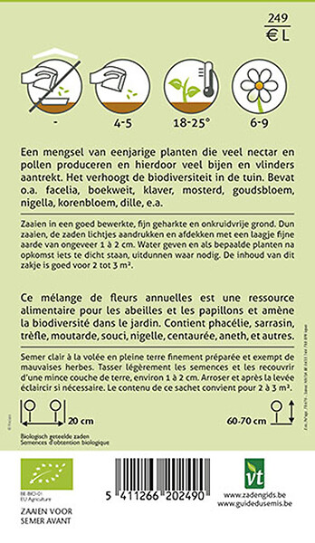 ARBORIX - Mélange Mellifère Tübinger Bio - Ca. 5 gr (Livraison Gratuite) - large