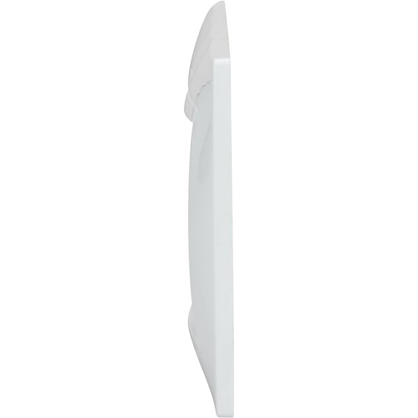 ZENITECH - Plaque encastrée 4 boîtes horizontales Zyna - Blanc - Zenitech - large