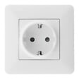 ZENITECH - Prise encastrable Schuko 16A - Blanc - Artezo - Zenitech - vignette