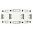ZENITECH - Lot de 3 prises Schuko saillie 16A Bel'Vue - Blanc - Zenitech - vignette