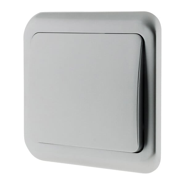 ZENITECH - Bouton de sonnette Antaria chrome - Zenitech - large