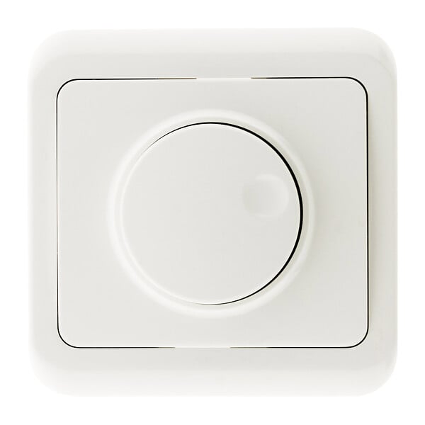 ZENITECH - Interrupteur régulateur variateur Blanc - Zenitech - large