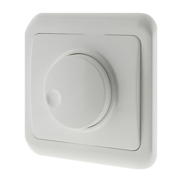ZENITECH - Interrupteur régulateur variateur Blanc - Zenitech - large