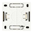 ZENITECH - Prise Schuko saillie 16A Bel'Vue - Blanc - Zenitech - vignette